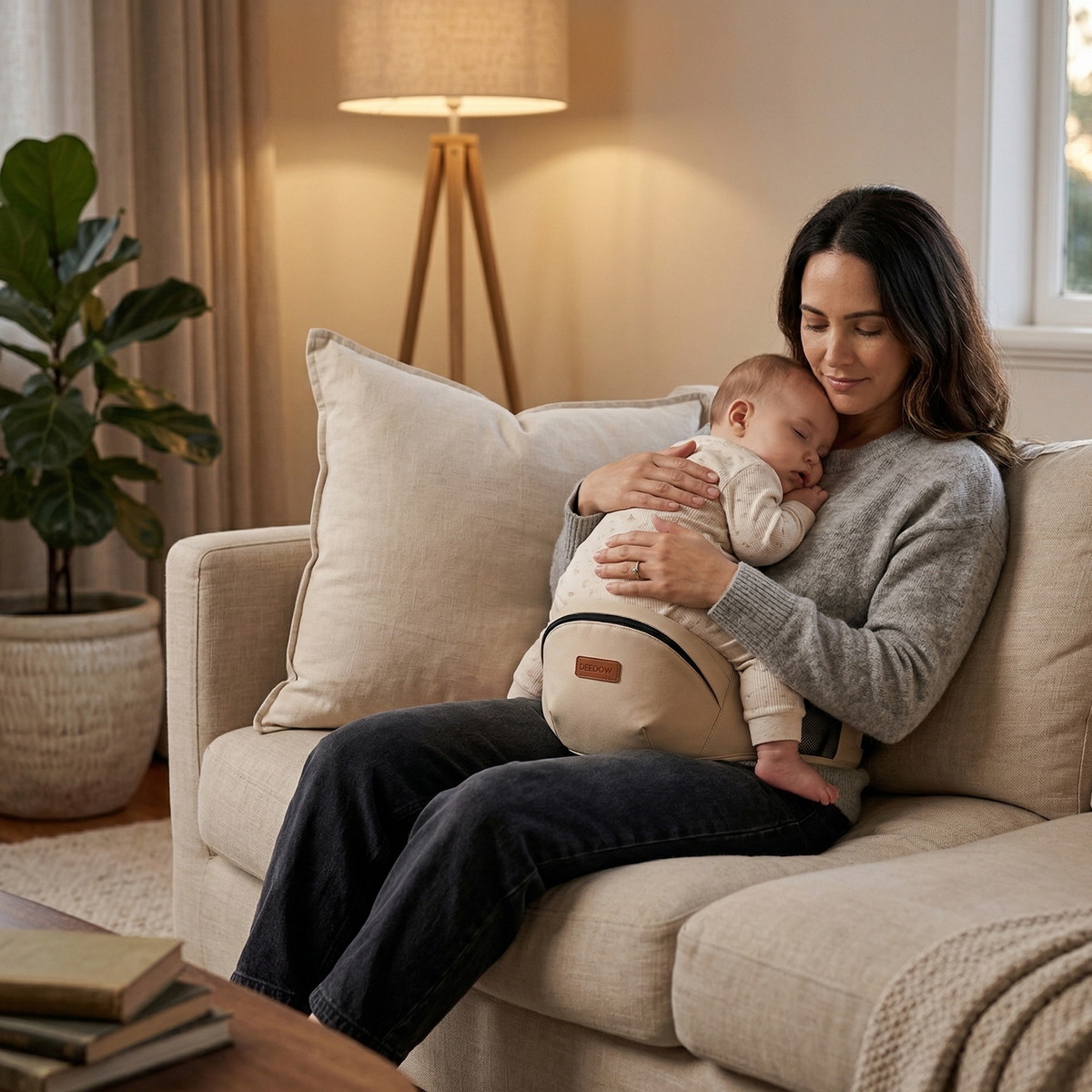 Cuddle and carry your baby with total comfort.